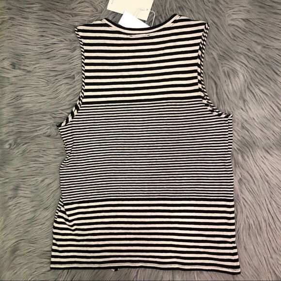 🆕 Joie Columba Multistripe Sleeveless Tee - Picture 3 of 7